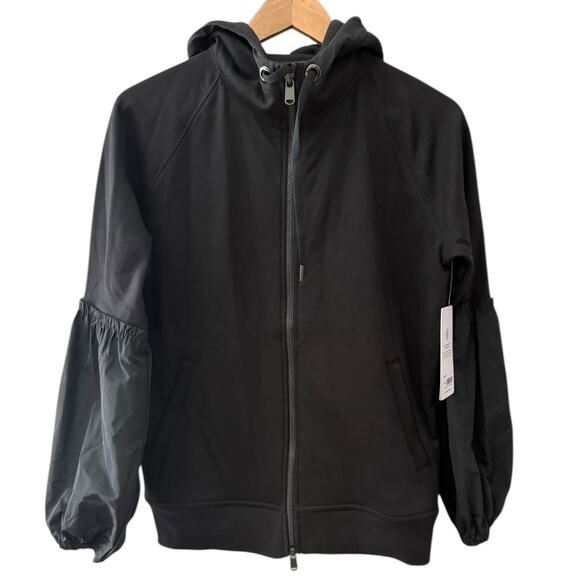 Athleta Oversized On My Way Triumph Hoodie in Black Size XXS - Picture 10 of 13